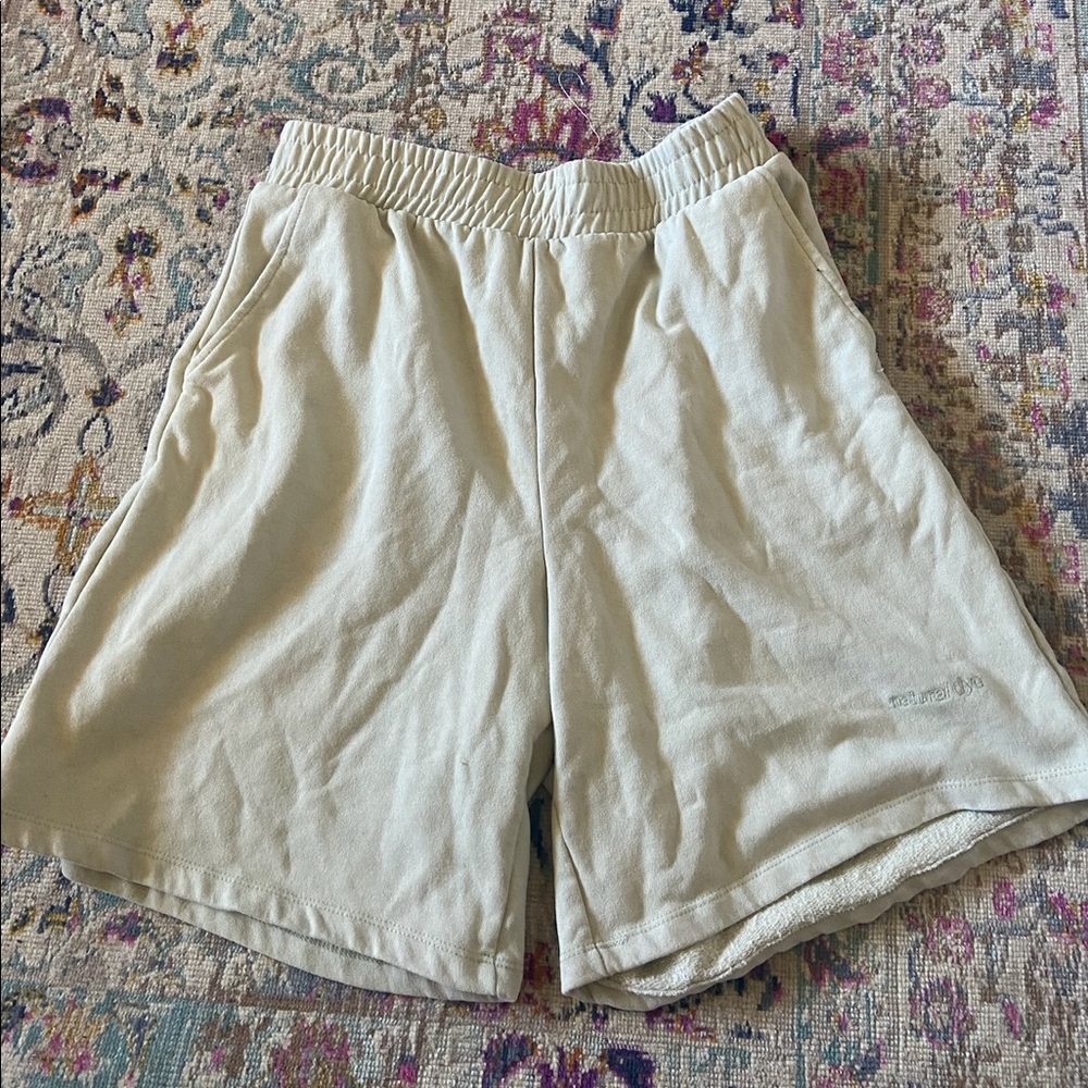 h&m longer mint lounge shorts
